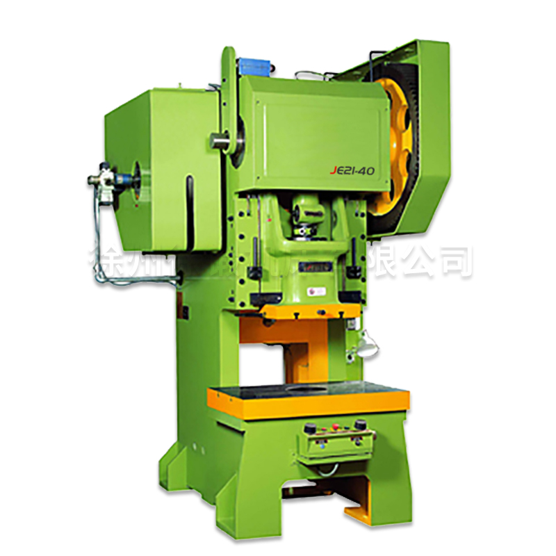 JE21系列D型行程(cheng)可調開式固定(ding)台壓力機